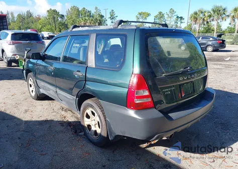 2004 Subaru Forester 2.5X из США, поврежденный, VIN JF1SG63624H703636